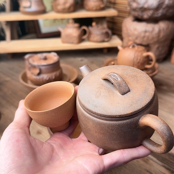 原矿老岩泥茶器系列