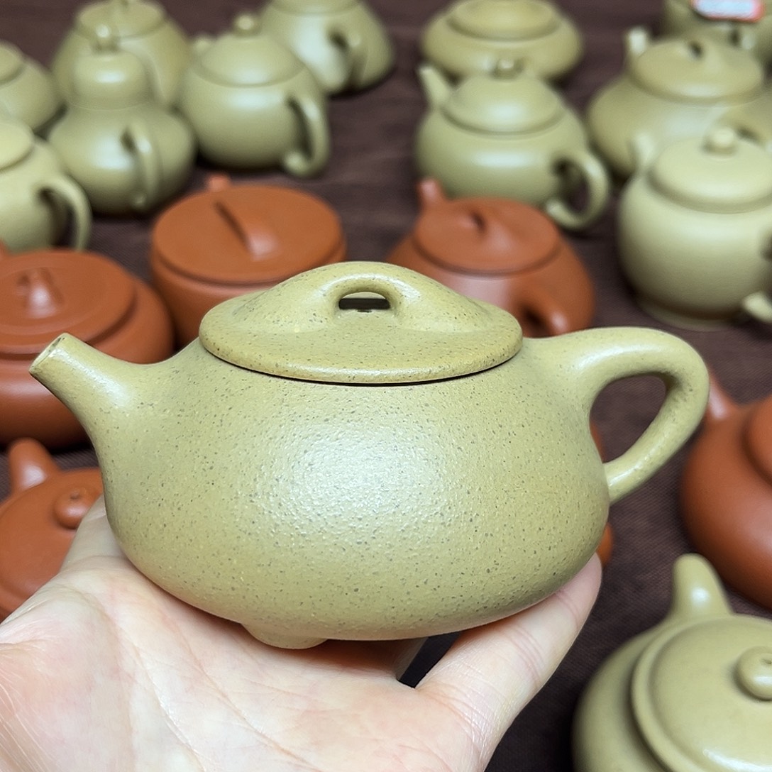 茶壶段泥本绿景舟石瓢150cc