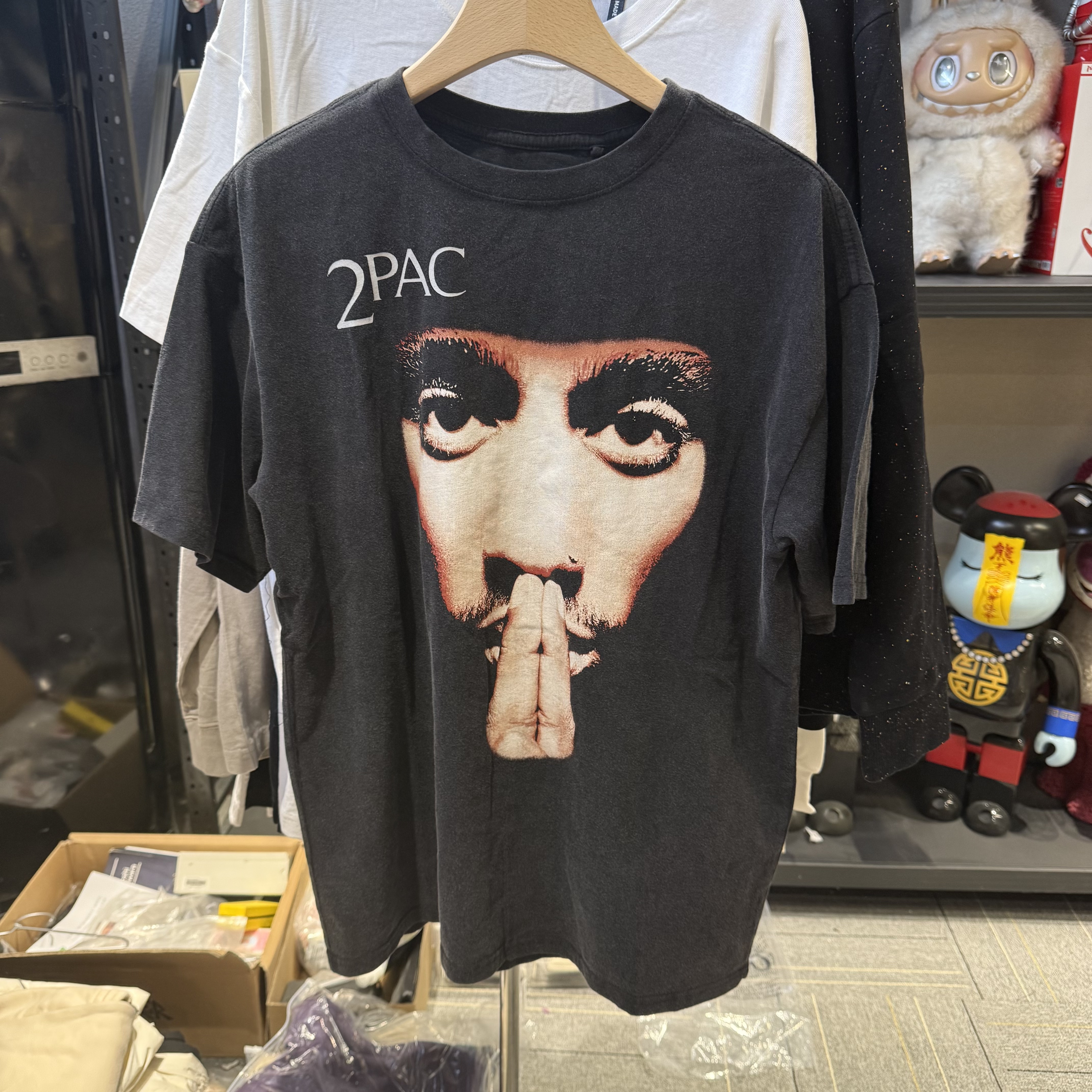 2pac 人物T 潮流配饰