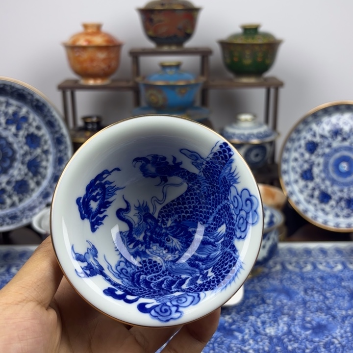 伟***6景德镇手工手绘陶瓷