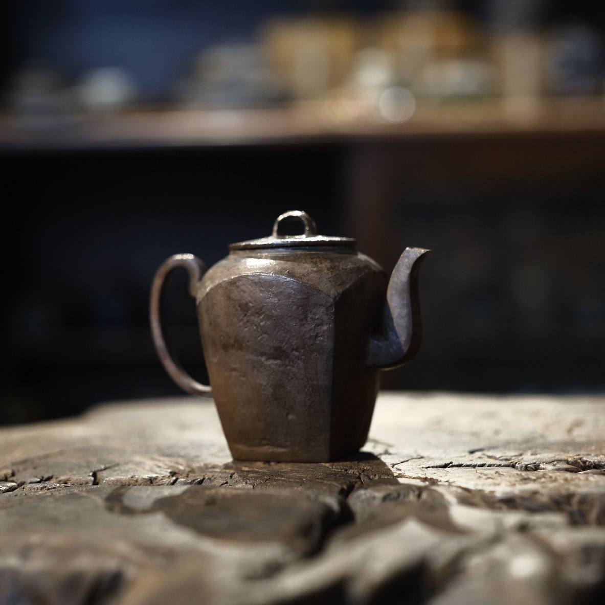 原创手作高方小壶75ml