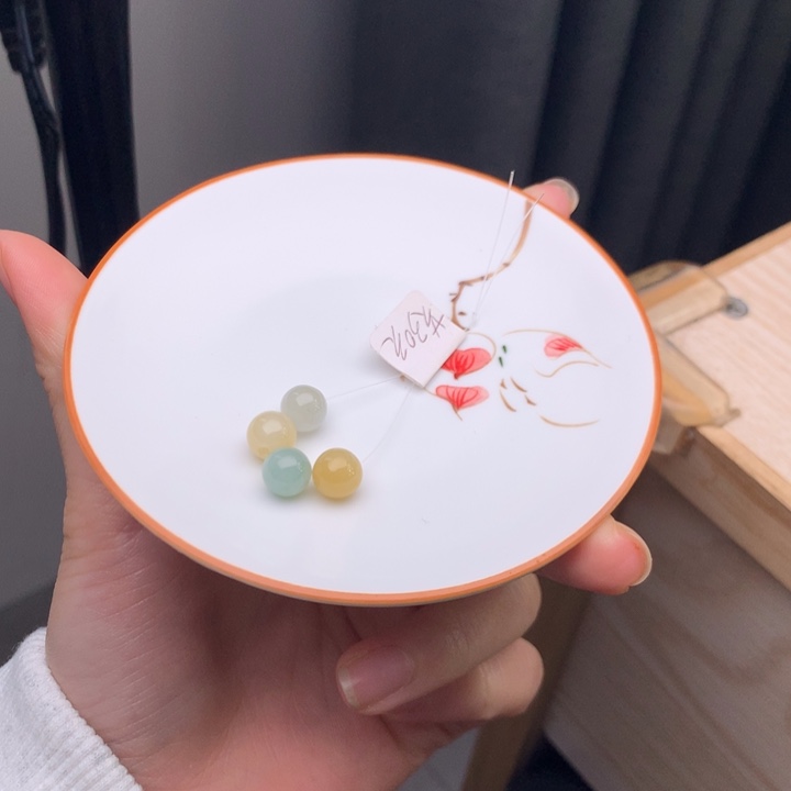 翡翠未镶嵌手链翡翠y2543 卡7.8