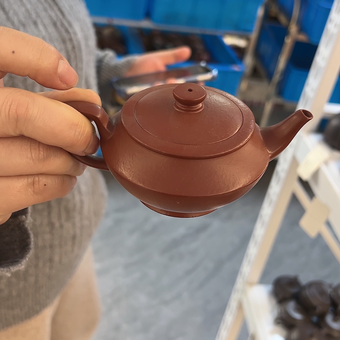 紫砂茶壶黄龙山原矿大红袍140