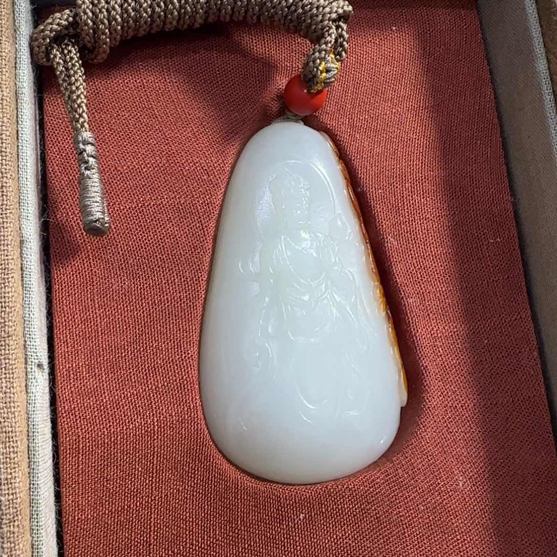 和田玉挂件未镶嵌