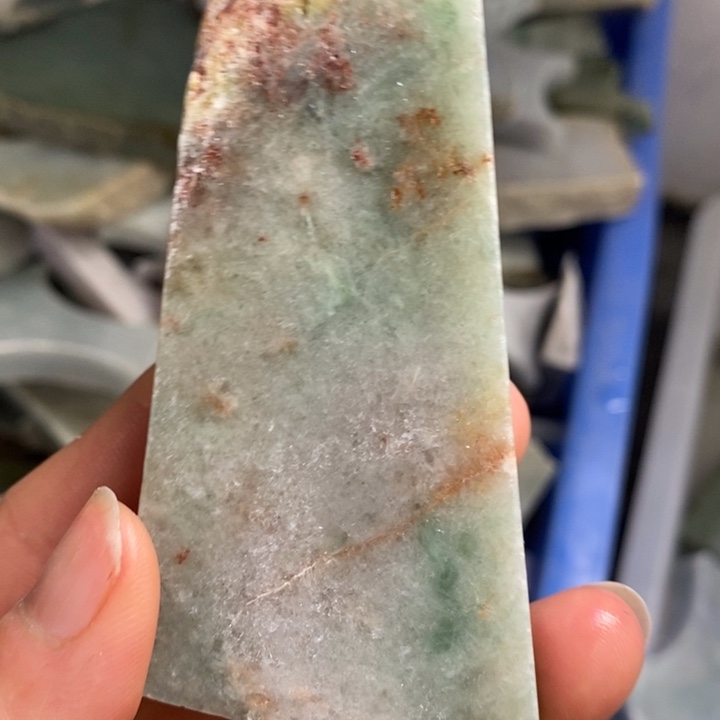 翡翠裸石翡翠边角料