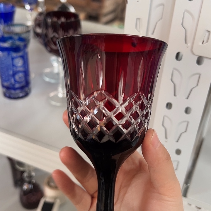 水晶玻璃手柄款微瑕一个