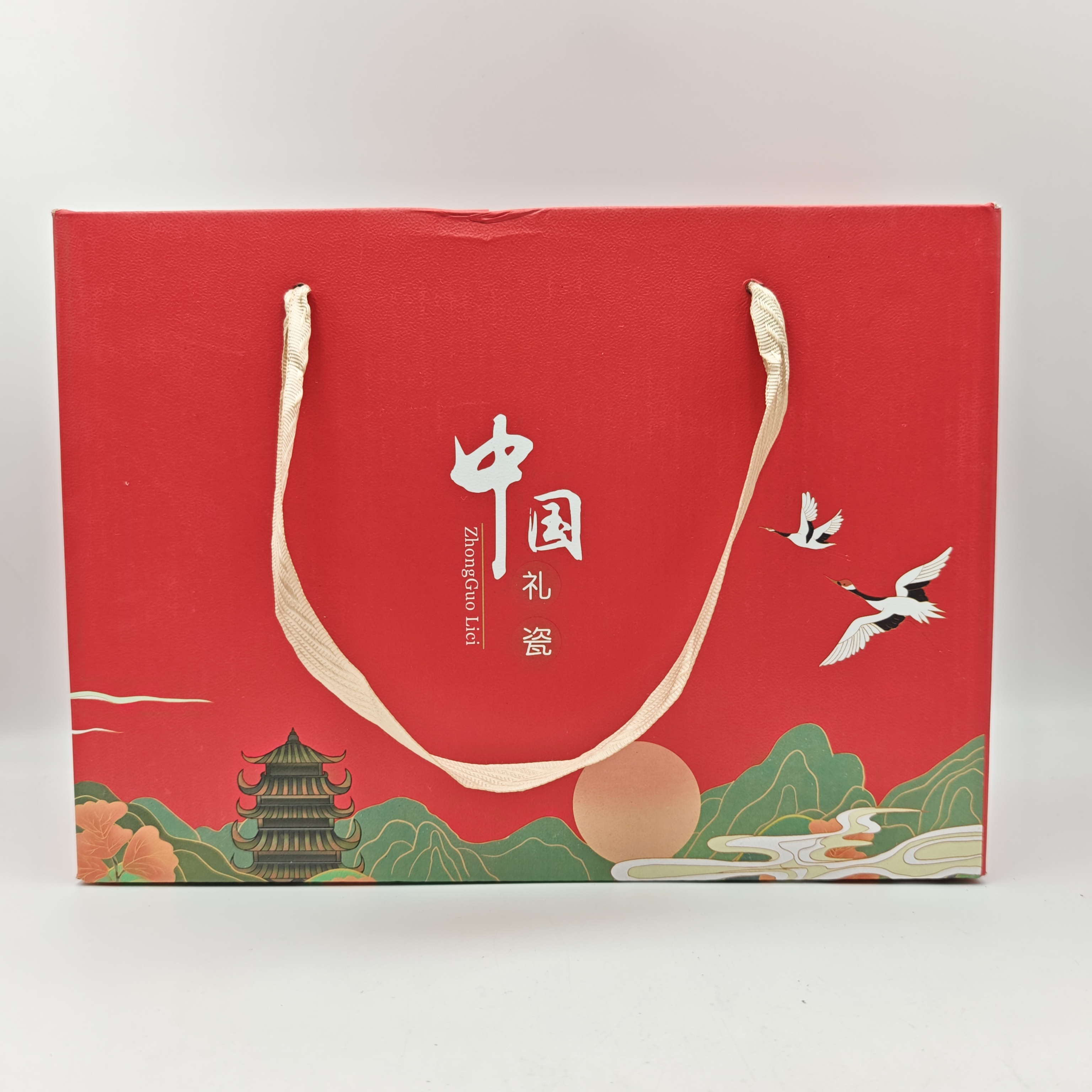 中国礼瓷茶具套组+冰岛老寨茶样