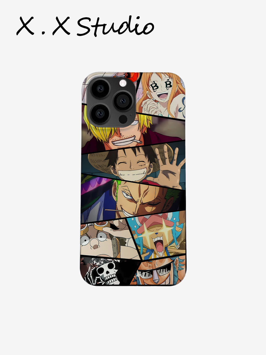 草帽海贼团混氛围感手机壳适用iPhone16promax/苹果15/14/菲林壳