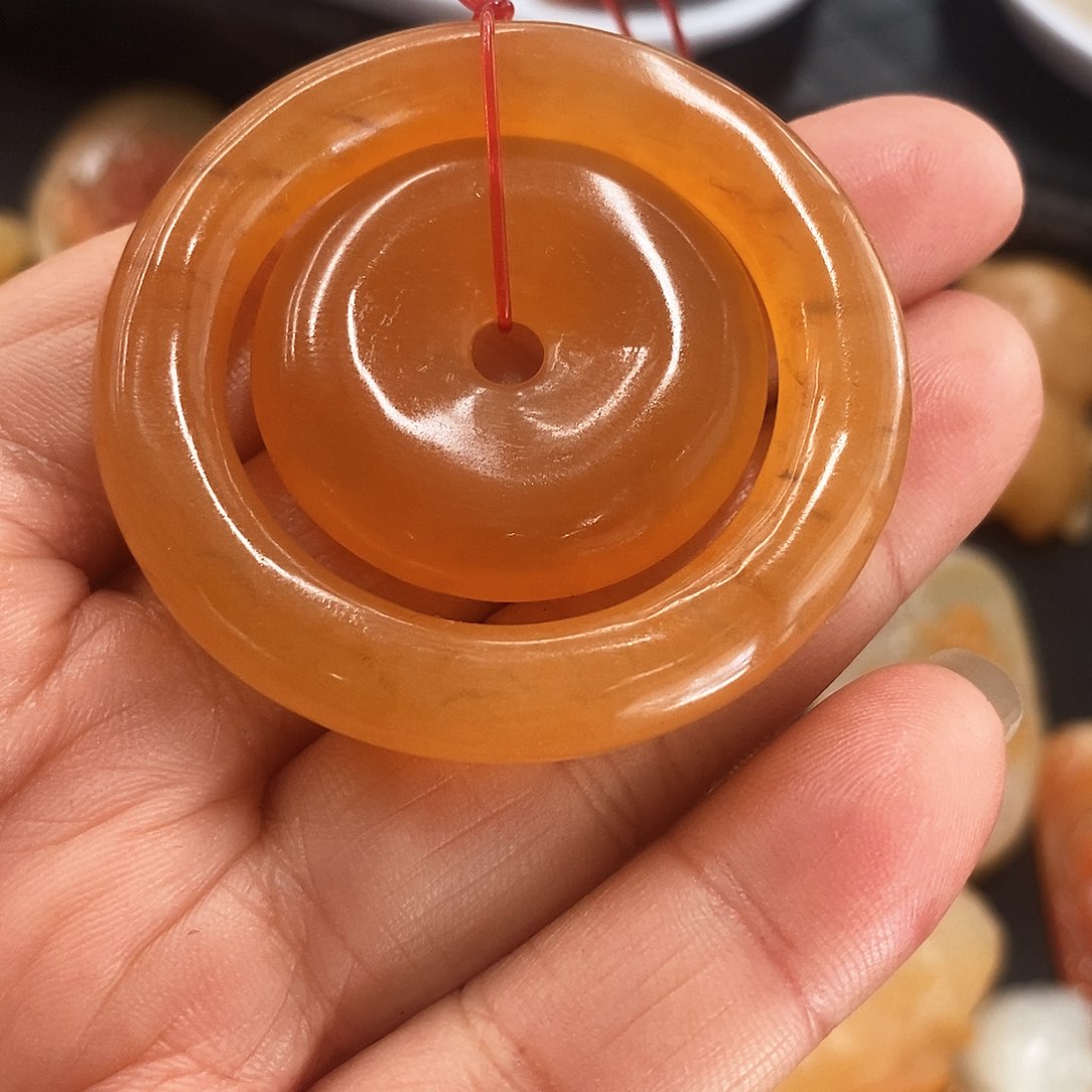 石英质玉（黄龙玉）黄龙玉未镶嵌