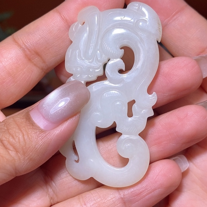 和田玉挂件未镶嵌重****华