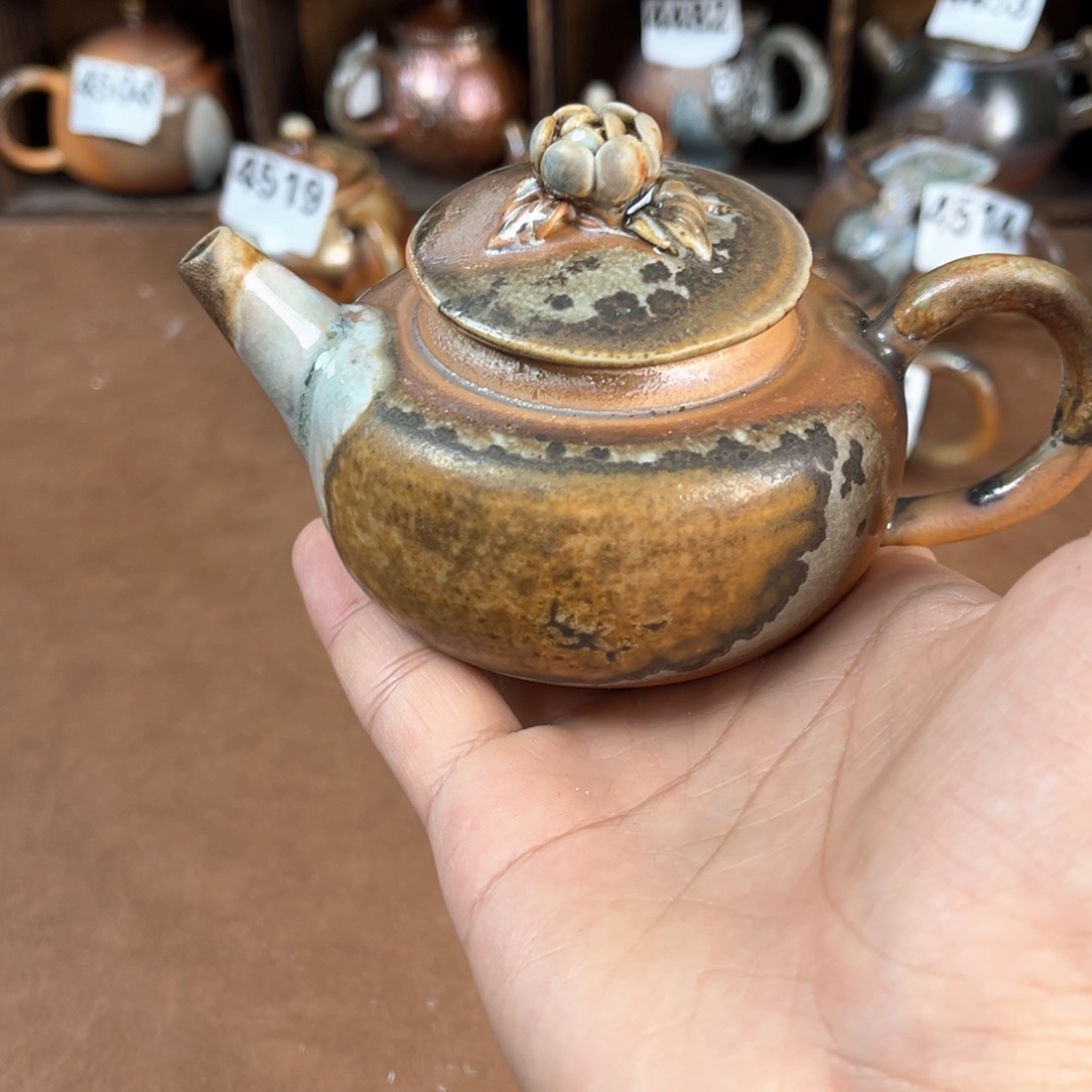 杯柴烧茶器主人壶