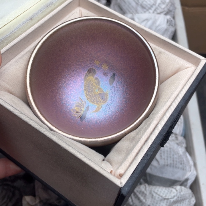 茶盏建窑建盏主人杯