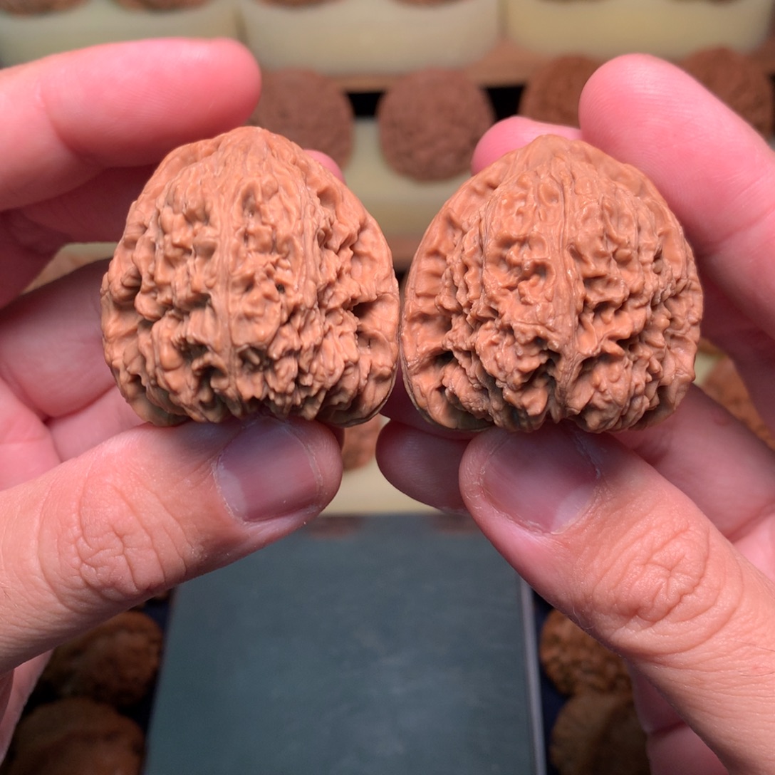 吊坠文玩核桃38涿鹿三角南将石全品