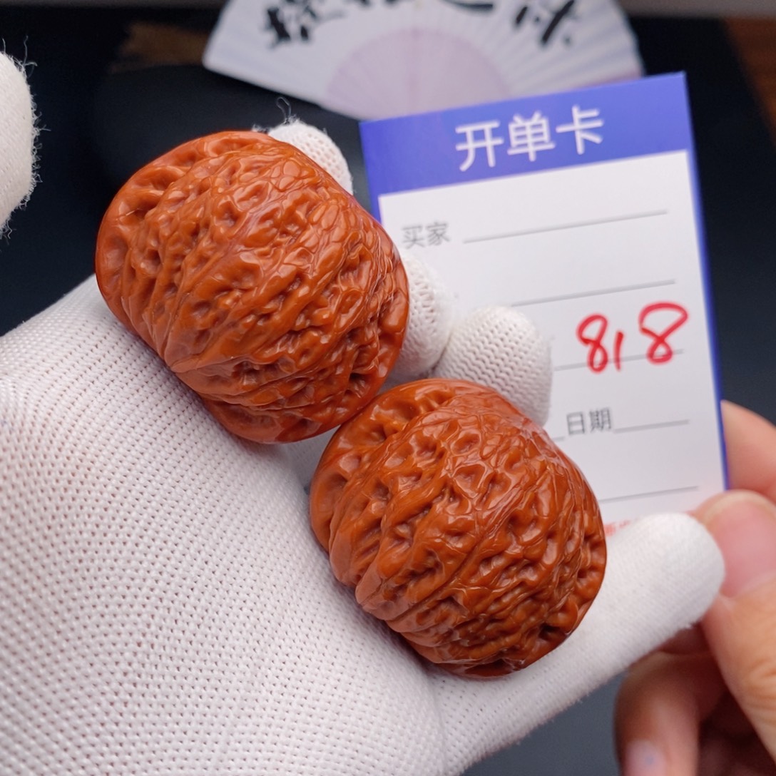 文玩核桃把件42铁锤818