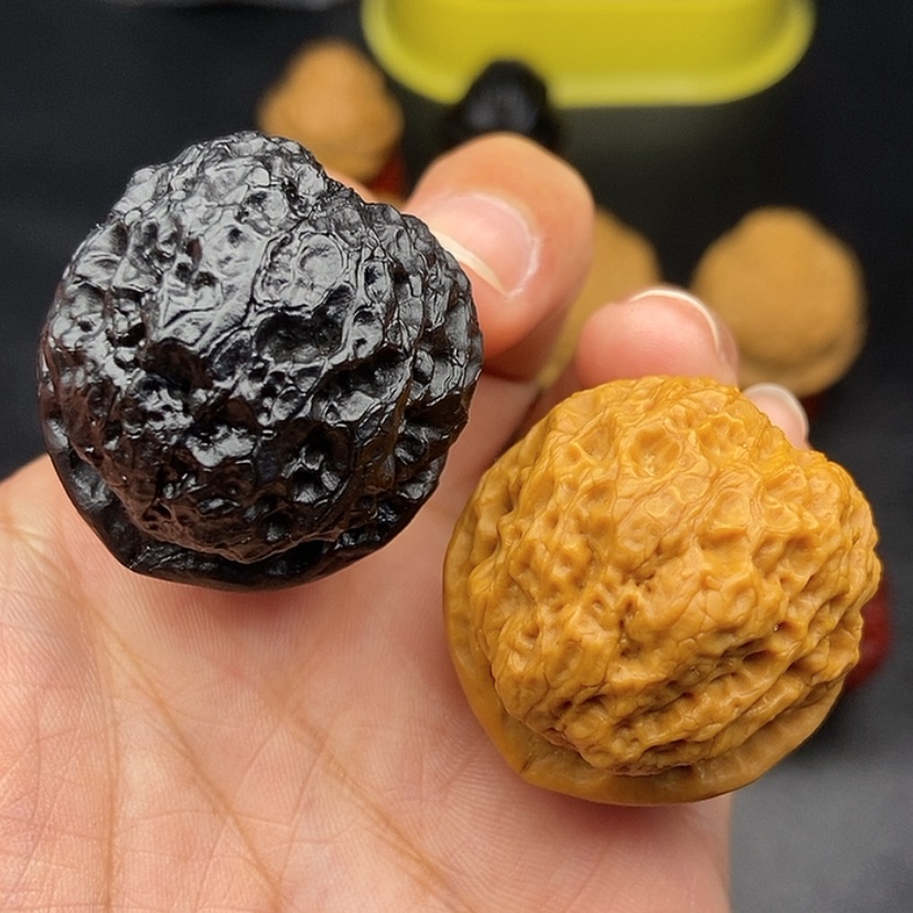【闪购商品】把件文玩核桃37尺麻山疙瘩包