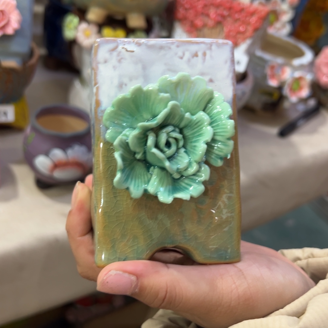 满20米秒退拉黑花盆