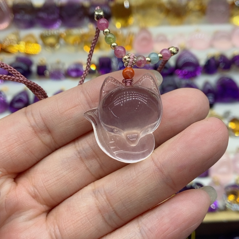 【闪购商品】水晶水晶吊坠未镶嵌
