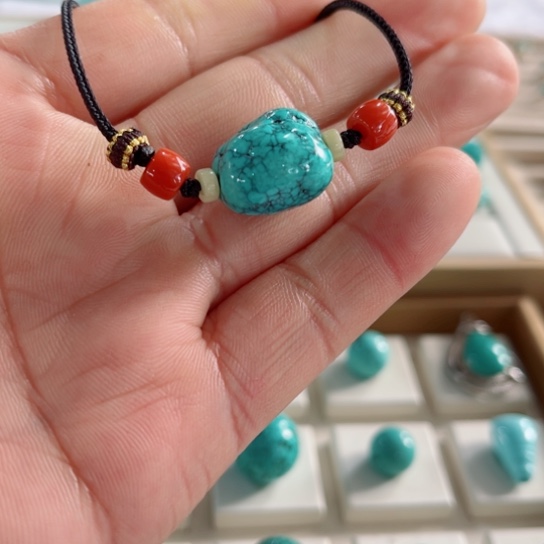 绿松石珠宝奇石未镶嵌