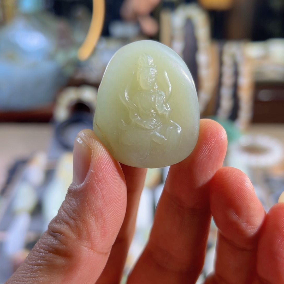 和田玉颈饰未镶嵌b****n