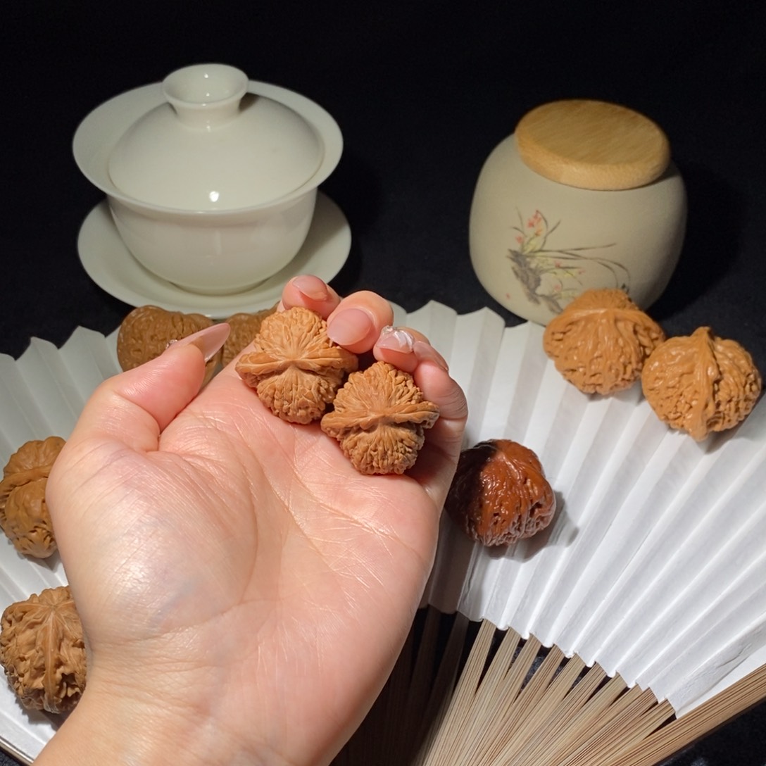 文玩核桃吊坠船*。汉高楼32