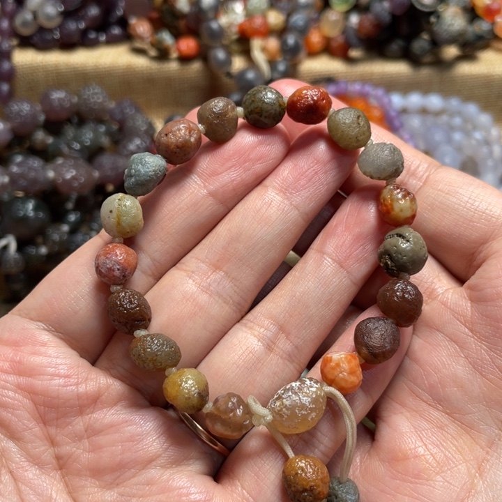 玛瑙/玉髓未镶嵌手链