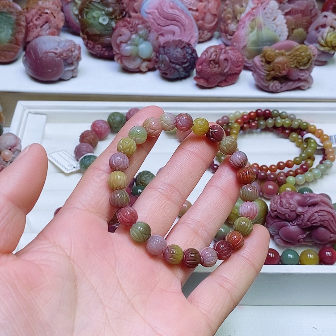 玛瑙/玉髓盐源玛瑙未镶嵌