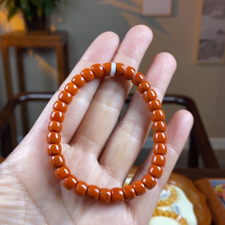 南红玛瑙手链未镶嵌南红7