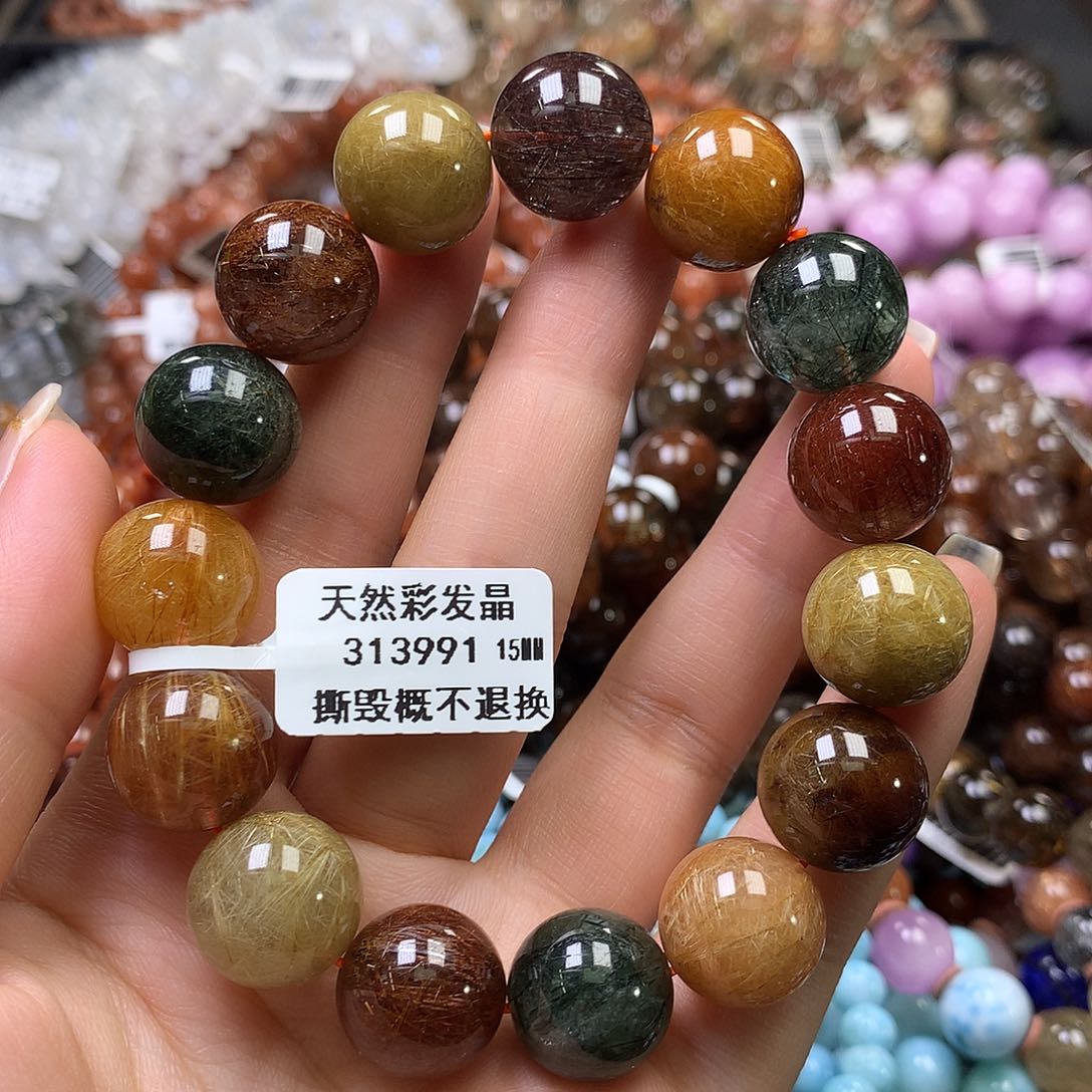 水晶手链未镶嵌，