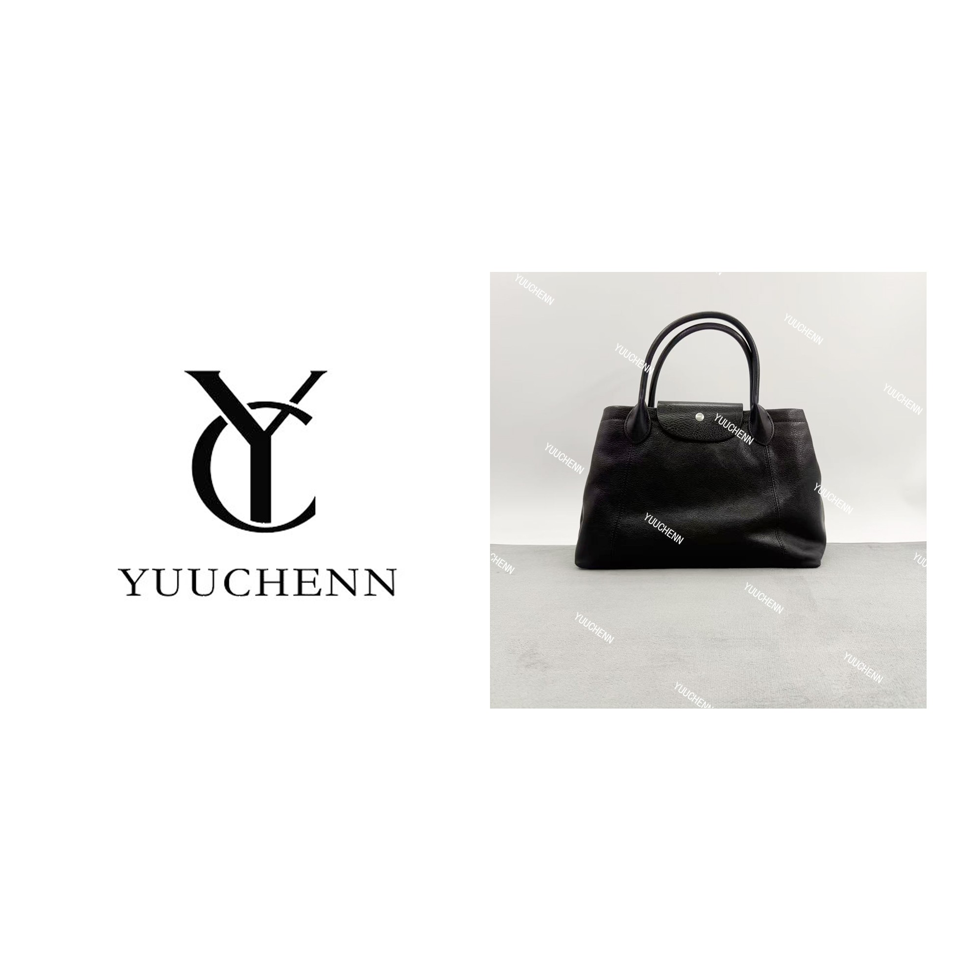 YUUCHENN/34cm原创设计高定真皮包 HH7167