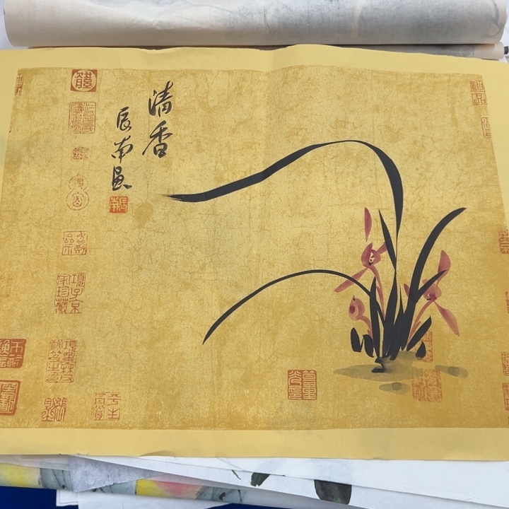 国画国画纯手绘作品