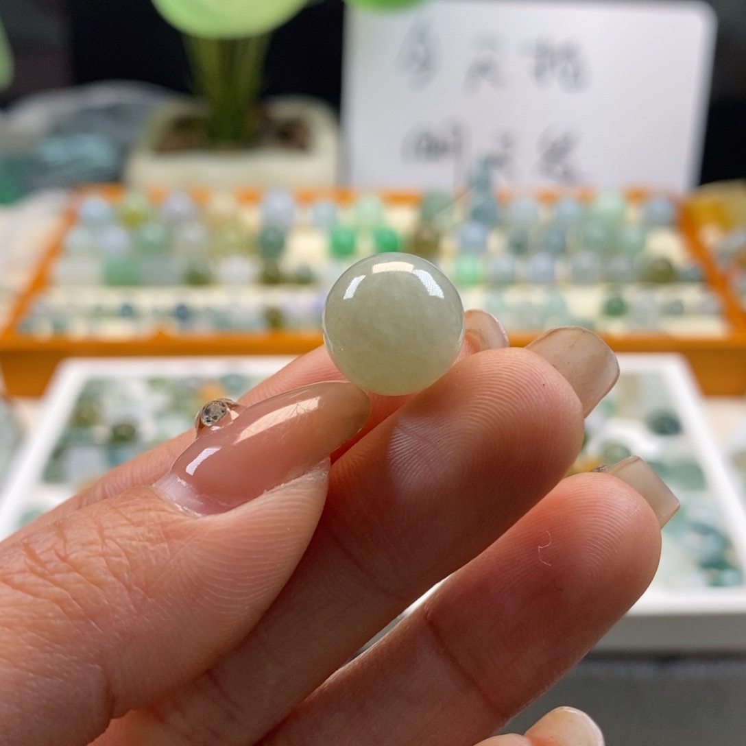 翡翠散珠天然翡翠12.6