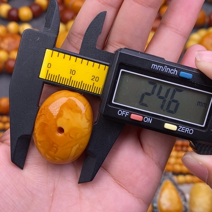 蜜蜡未镶嵌裸石蜜蜡L