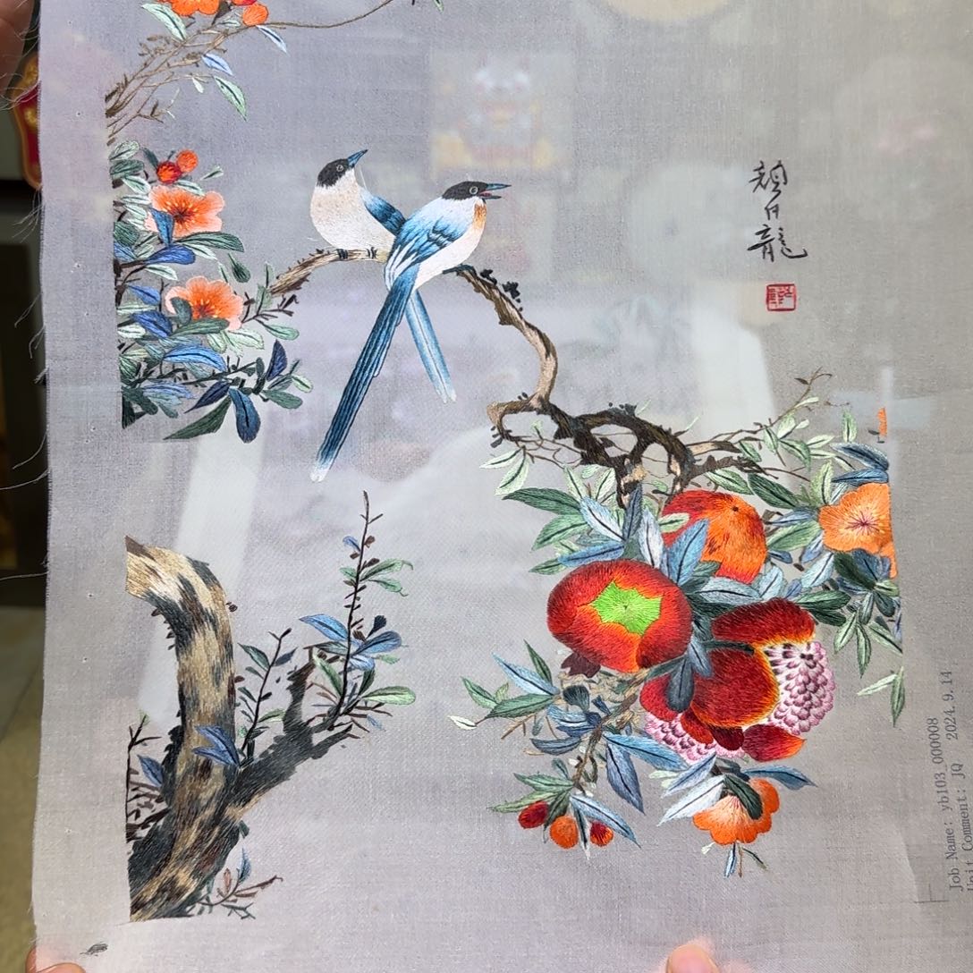 刺绣刺绣工艺精湛独特设计理念