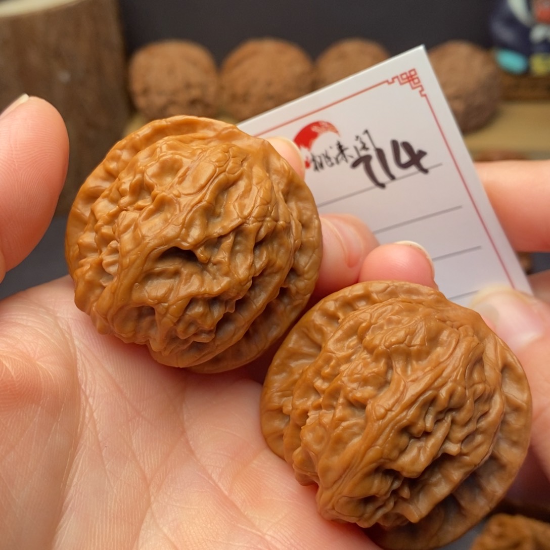 把件文玩核桃714号41野狼