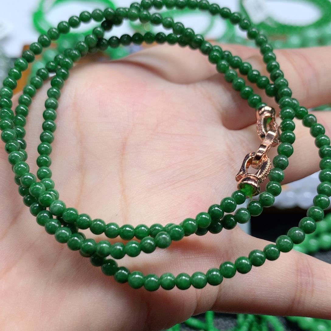 未镶嵌手链翡翠翡翠