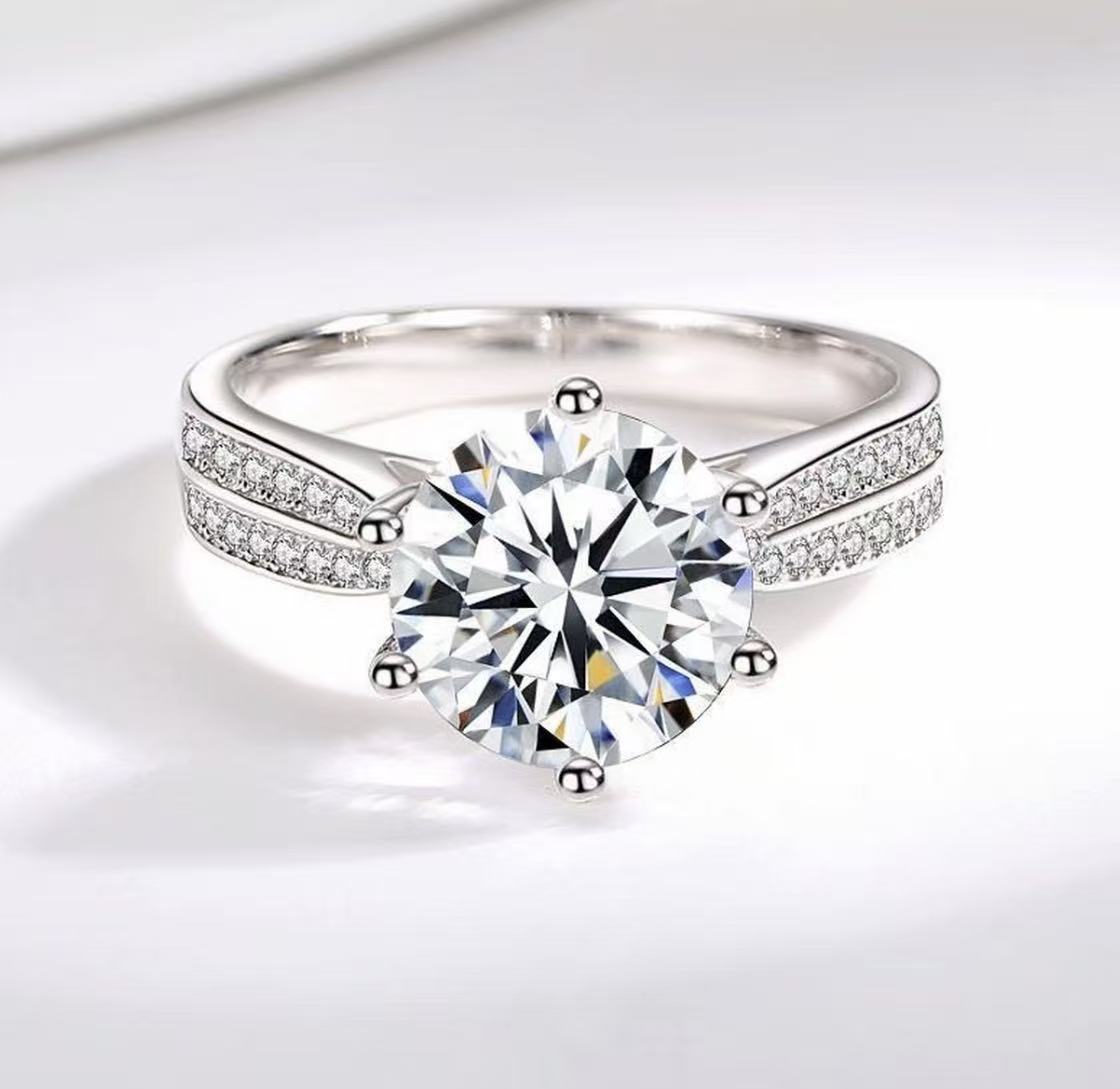 【 璀璨】1.0CT 星光皇后女戒