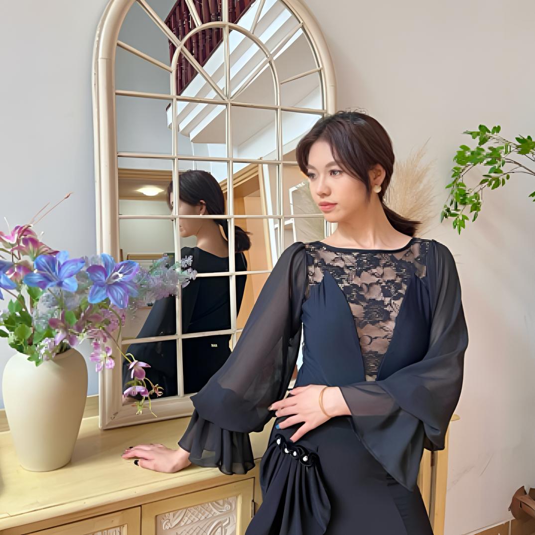 DM DANCEWEAR 国标舞服 ｜优雅玫瑰 