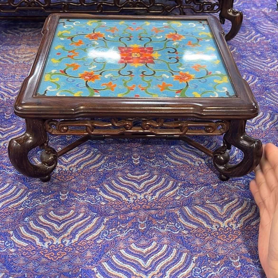 【闪购商品】红酸枝木类成套家具底座