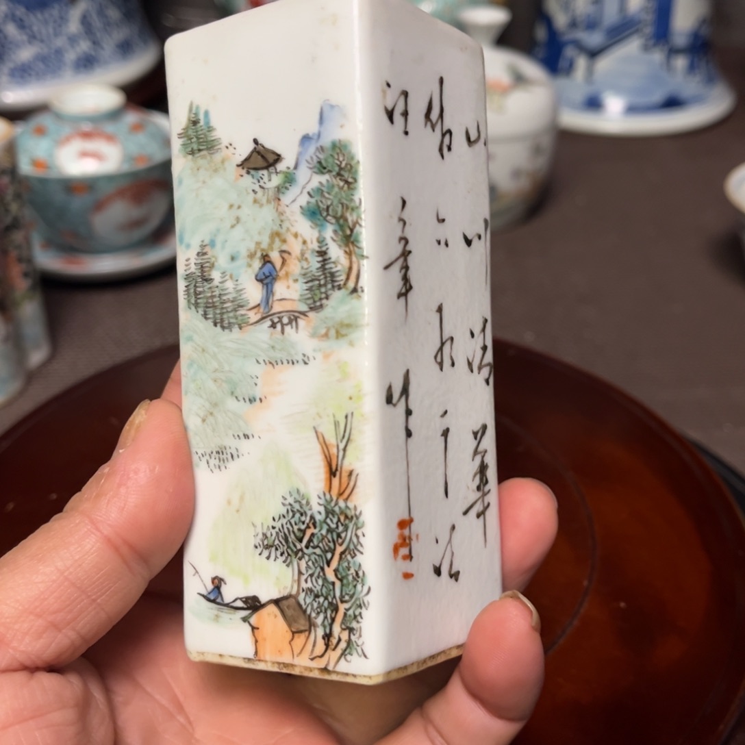 摆件老*片陶瓷o o o o o o