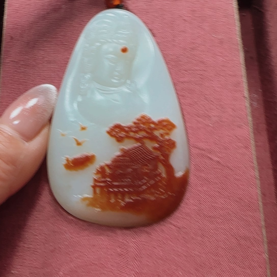 和田玉挂件未镶嵌