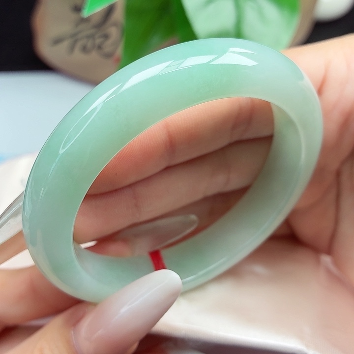 未镶嵌手镯翡翠54-55圈口