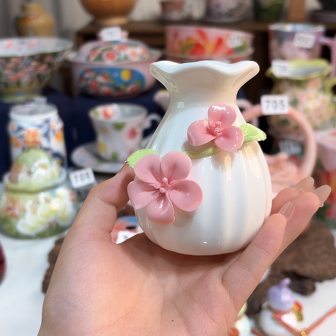 景德镇手绘高温釉下彩陶瓷茶具