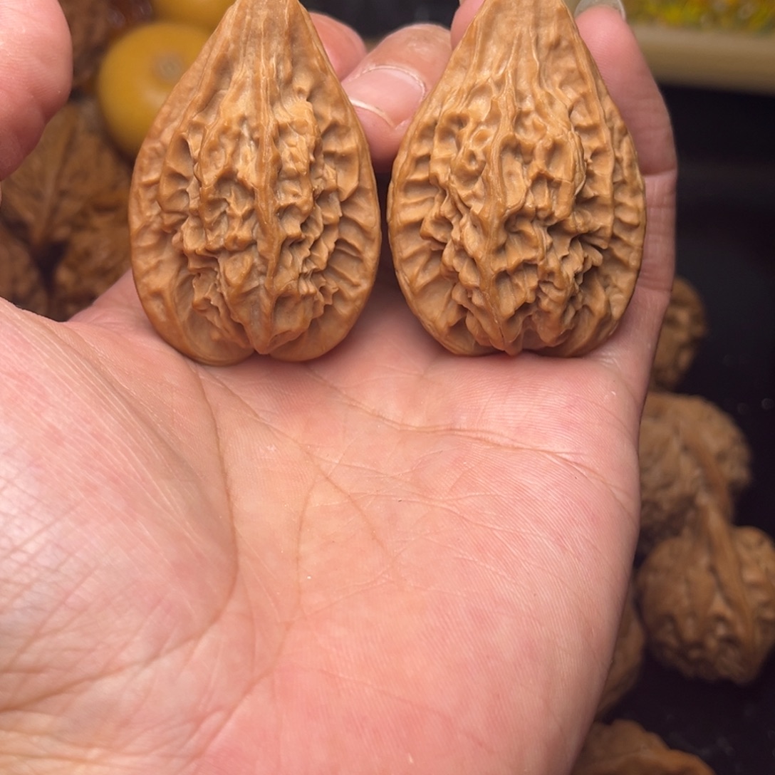 把件文玩核桃35红缨枪