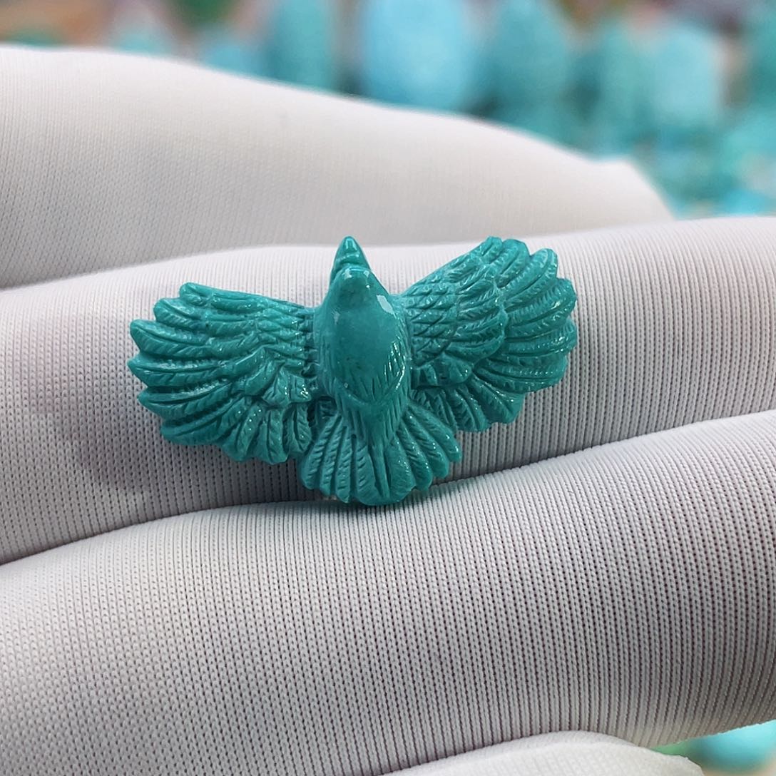 绿松石珠宝奇石未镶嵌