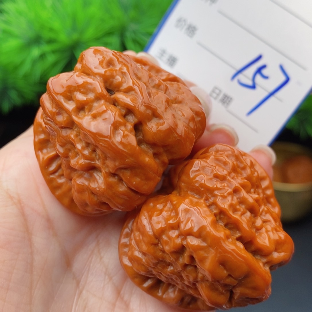 文玩核桃把件42蛤蟆头157