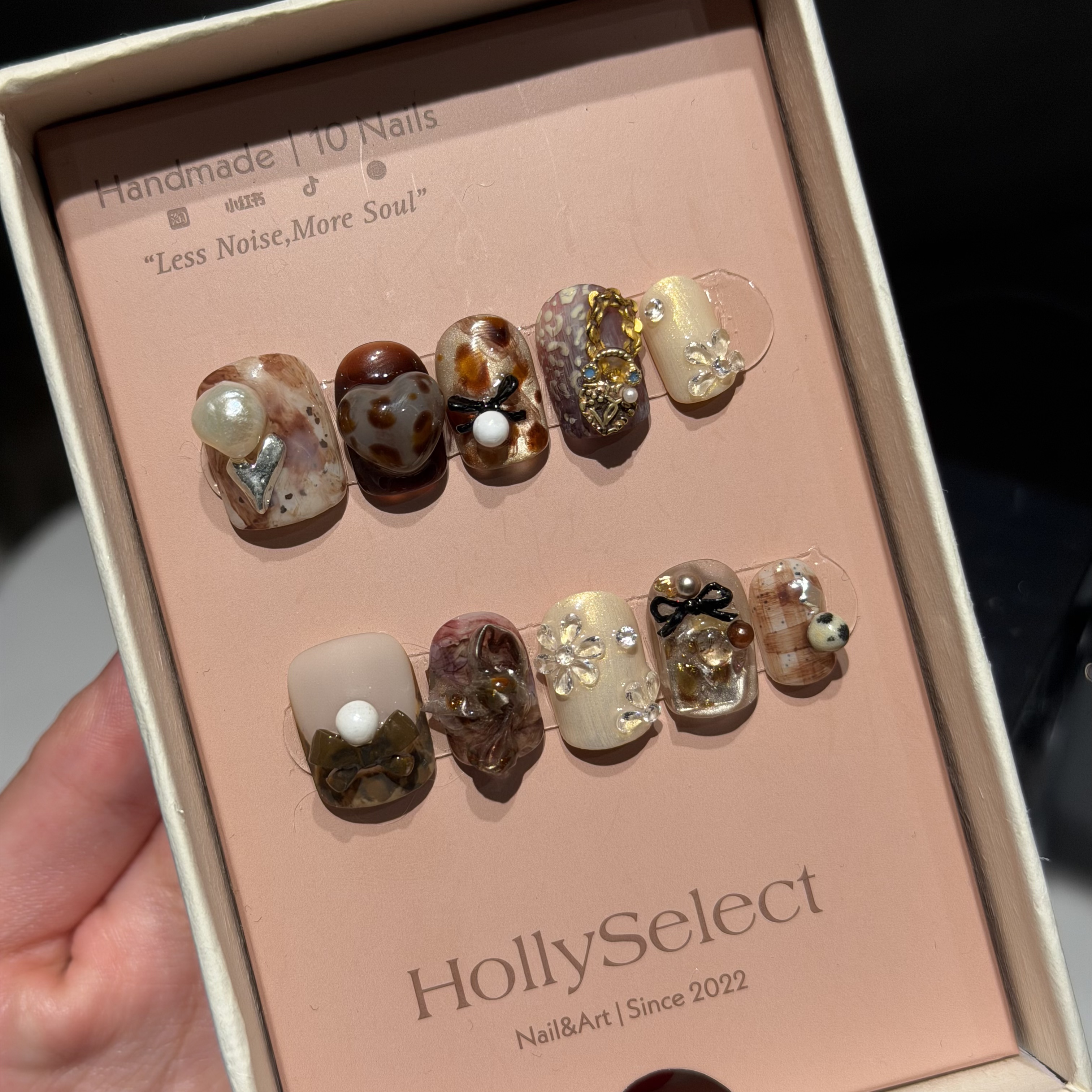 「豹豹纹」  HollySelect小众手工穿戴甲