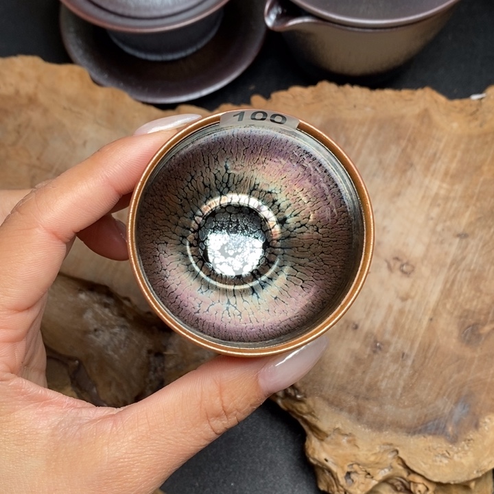 茶盏建窑建盏主人杯100