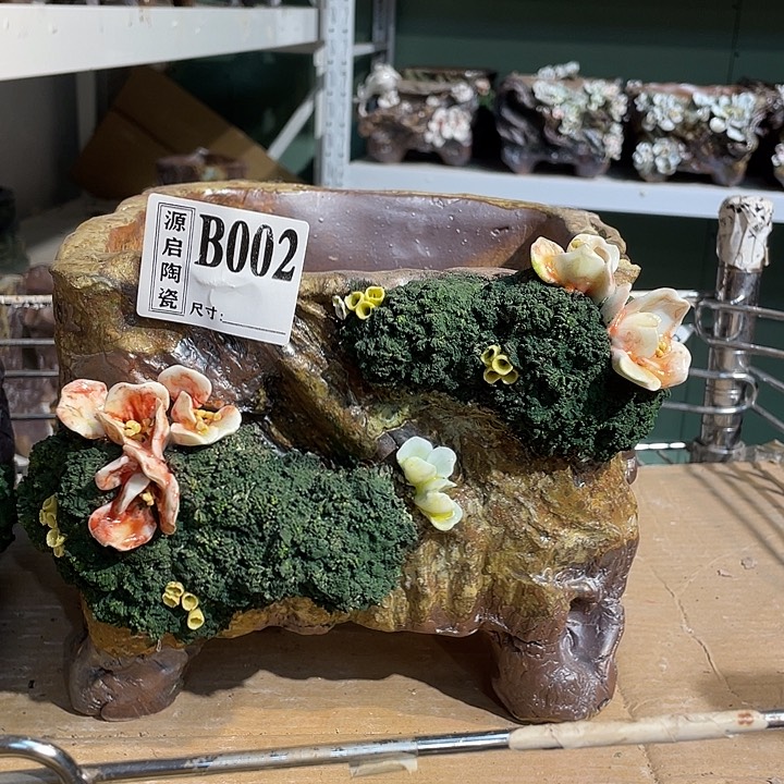 紫砂花盆爆**花景德镇陶瓷002