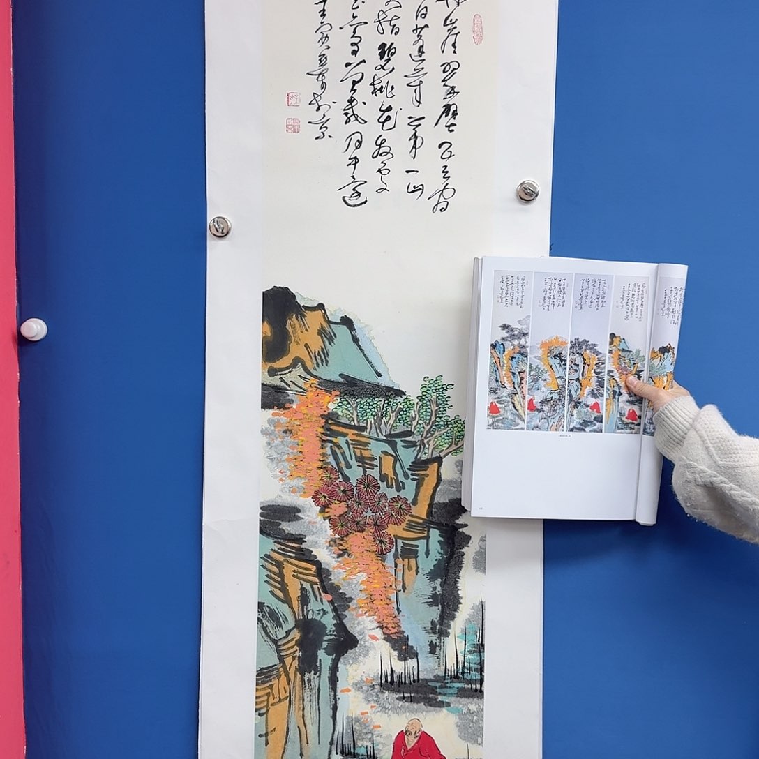 国画多次参加国内外大型