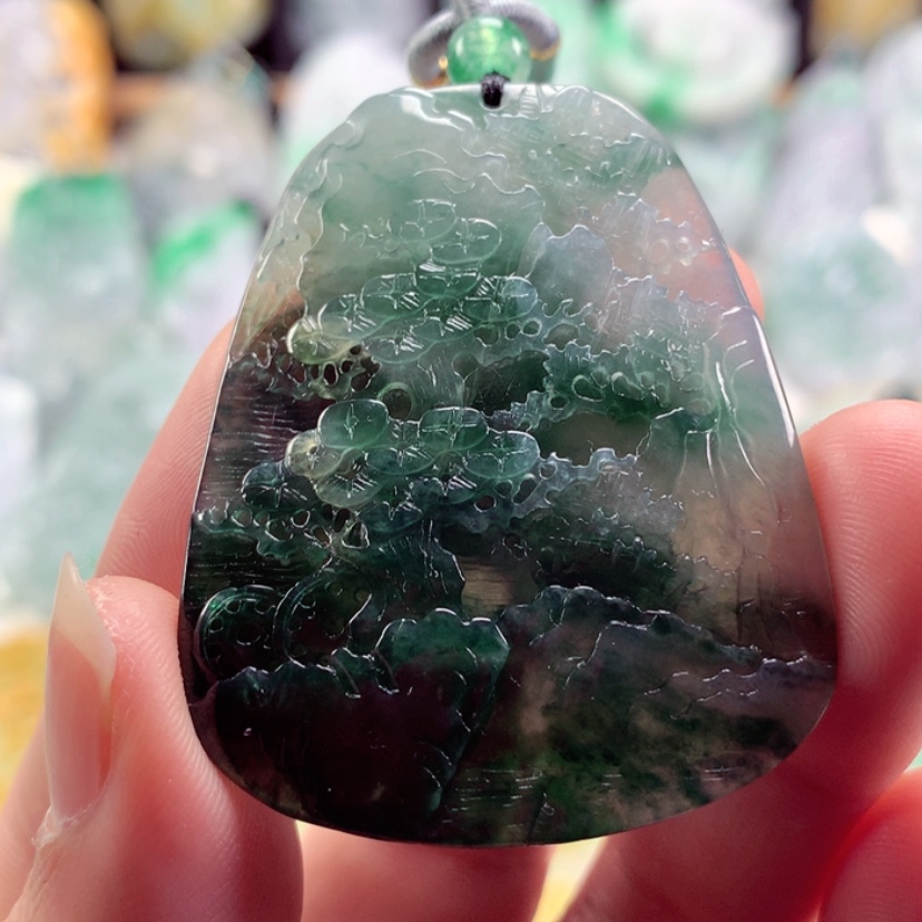 【闪购商品】翡翠吊坠(不含链)未镶嵌